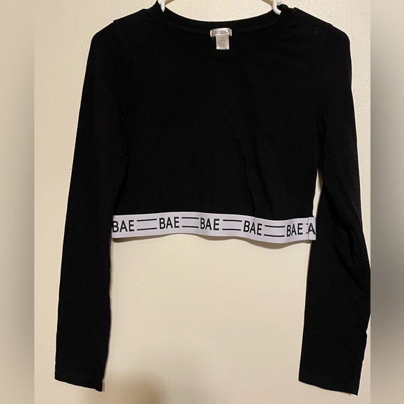 Banded waist crop top - Picture 1 of 2